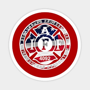 Red, White, and Blue 4092 Logo Magnet